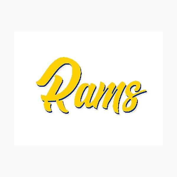 LA rams T-Shirt by Holi Poli - Fine Art America