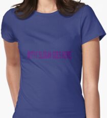 Witty Slogan Women's Fitted T-Shirt