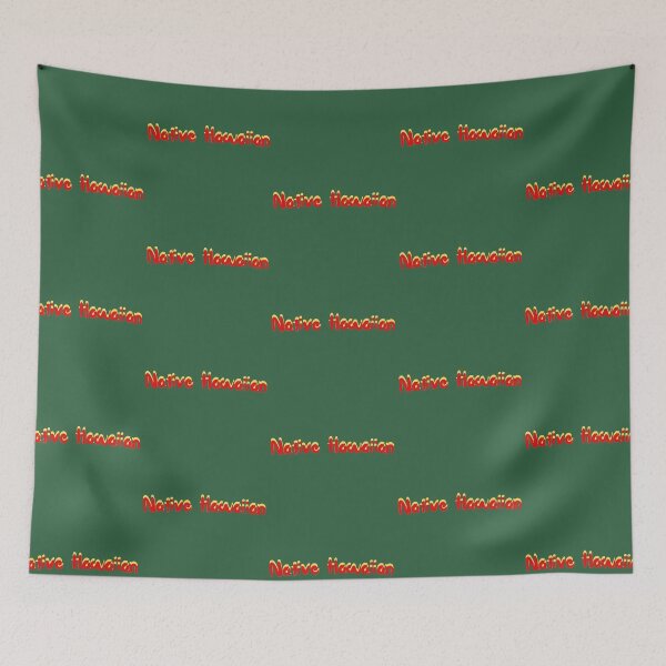 Item preview, native hawaiian | hawaii slang saying expression ʻōlelo hawaii | yellow and red    designed and sold by maplunk.