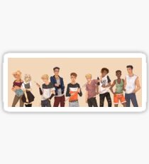 The Foxes Sticker
