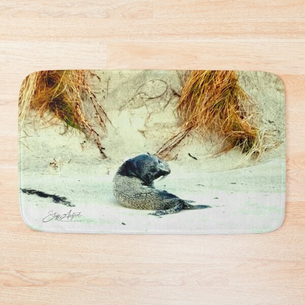 Item preview, LONELY BABY SEAL AT THE BEACH designed and sold by Steffi August.