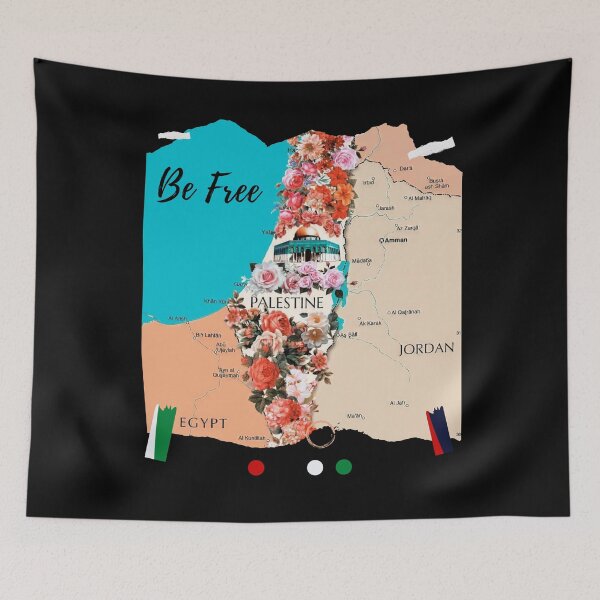 Item preview, Palestine Map Proud Palestinian Map Cities Al Quds Large City In Palestine County designed and sold by Dr.YesOrNo.