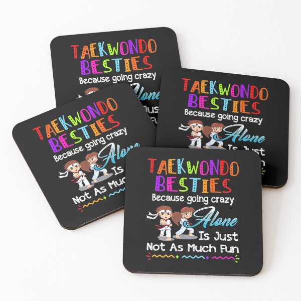 Item preview, taekwondo Besties Because Going Crazy| Perfect Gift| taekwondo designed and sold by joandoria.