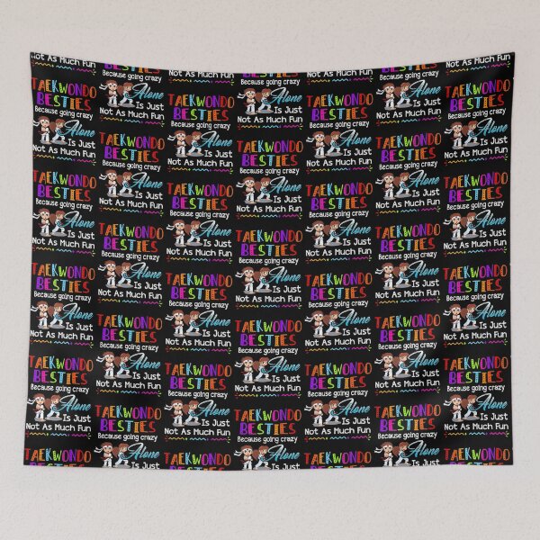 Item preview, taekwondo Besties Because Going Crazy| Perfect Gift| taekwondo designed and sold by joandoria.