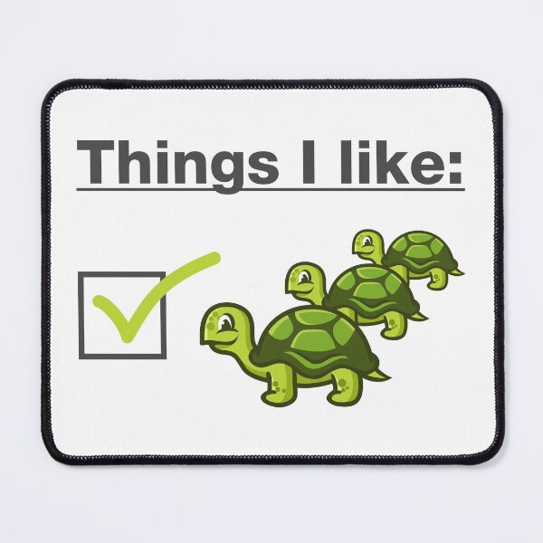 Item preview, I like turtles designed and sold by muskitt.