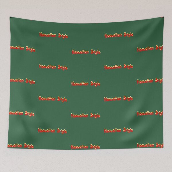 Item preview, hawaiian style| hawaii slang saying expression ʻōlelo hawaii | yellow and red designed and sold by maplunk.