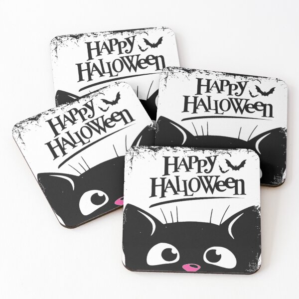 Item preview, Happy Halloween Shadow Cat designed and sold by Only4sometimes.