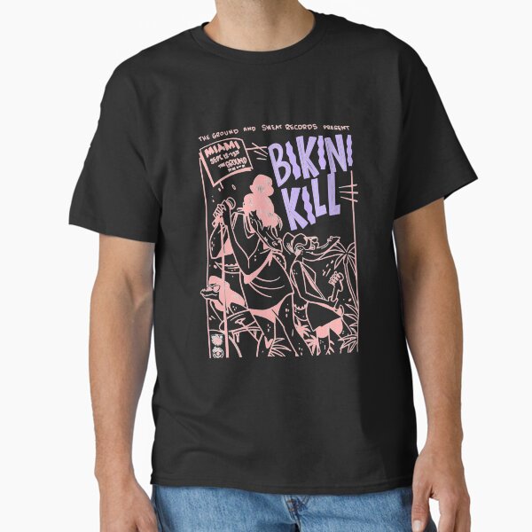 Vista previa del artículo con la obra «Bikini Kill 90 S Feminismo», diseñado y vendido por GraysonReidTee.