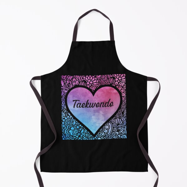 Item preview, Taekwondo girl watercolor mandala heart| Perfect Gift| taekwondo designed and sold by joandoria.
