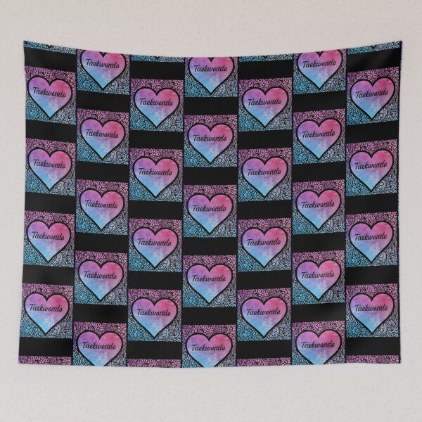 Item preview, Taekwondo girl watercolor mandala heart| Perfect Gift| taekwondo designed and sold by joandoria.
