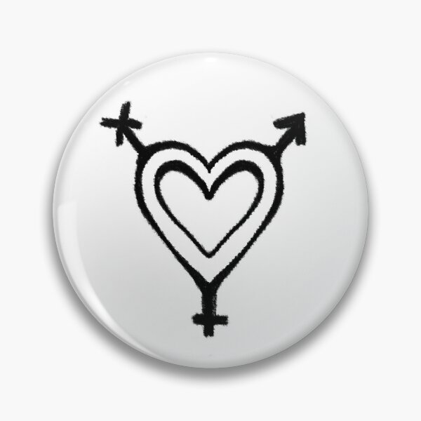 Item preview, trans pride heart designed and sold by joosbocks.