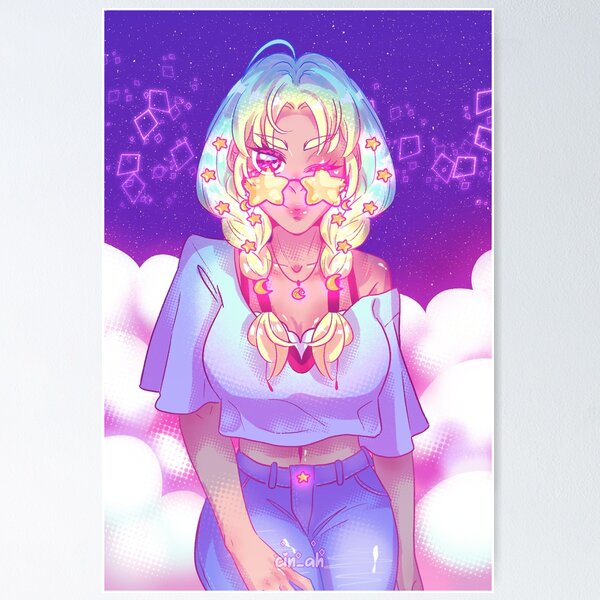 Item preview, Bae on Delivery Chastynne Howler "Charity" Webtoon Sticker & Print designed and sold by cinah.