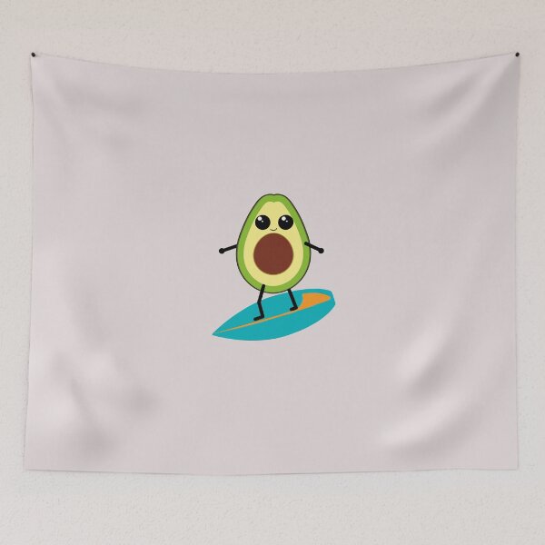 Item preview, Funny Avocado surfing designed and sold by ArlacV.