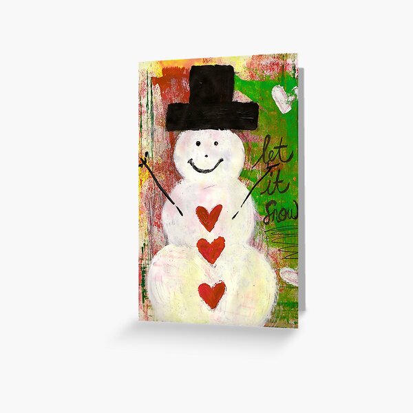 Let it Snow Greeting Card