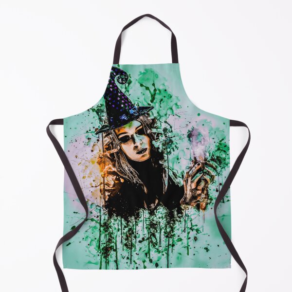 Item preview, Halloween Witch Painting designed and sold by Designs By YL.