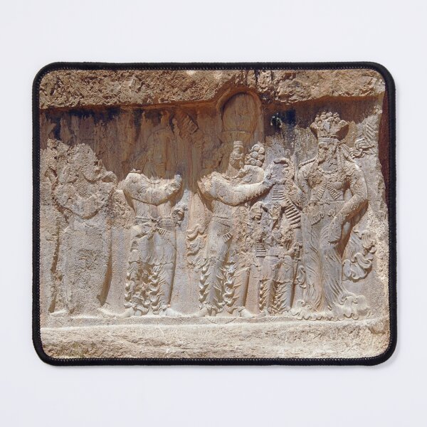 Item preview, Persian Art The Coronation of King Narseh, Naghsh-e rostam, Iran designed and sold by worldways.