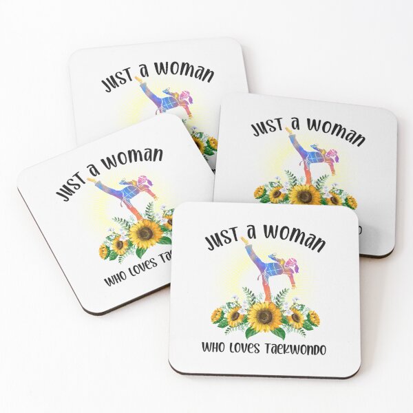 Item preview, Just a woman who loves Taekwondo | Perfect Gift| taekwondo designed and sold by joandoria.