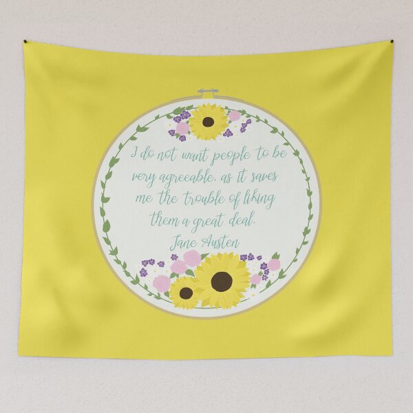 Item preview, Jane Austen bordado designed and sold by HousecatDesigns.