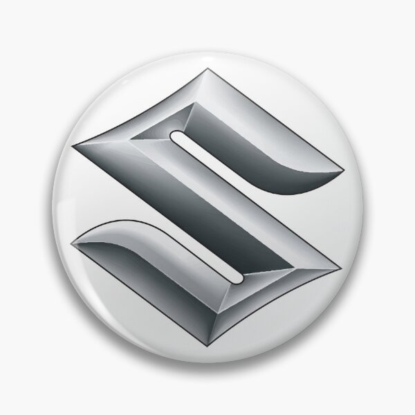 Item preview, Suzuki Logo Metal S designed and sold by MotoringZen.