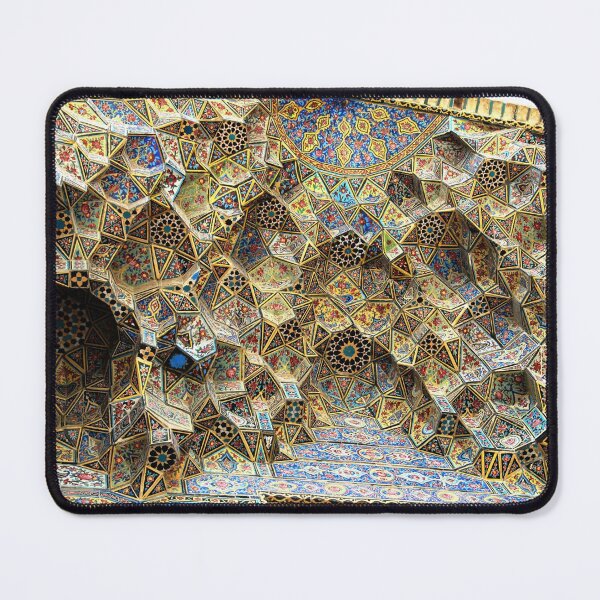 Item preview, Nasir-al-Molk Mosque Entrance Door Tile Mosaic Ceiling, Shiraz designed and sold by worldways.