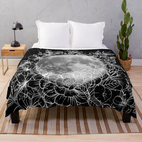 Item preview, Floral Moon designed and sold by ColorsandShapes.