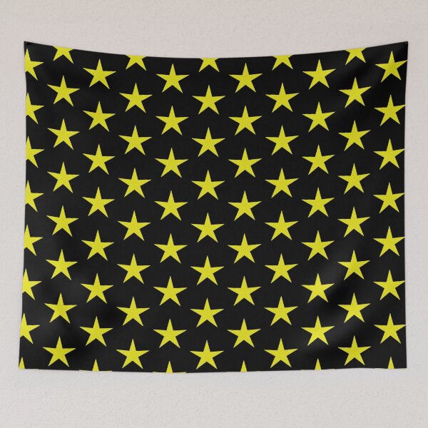Item preview, BIG YELLOW SPECKLED STAR DESIGN - CUTE STAR PATTERN   designed and sold by Iskybibblle.