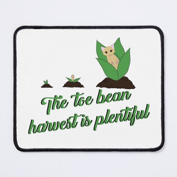 Item preview, The Toe Bean Harvest is Plentiful! designed and sold by HousecatDesigns.