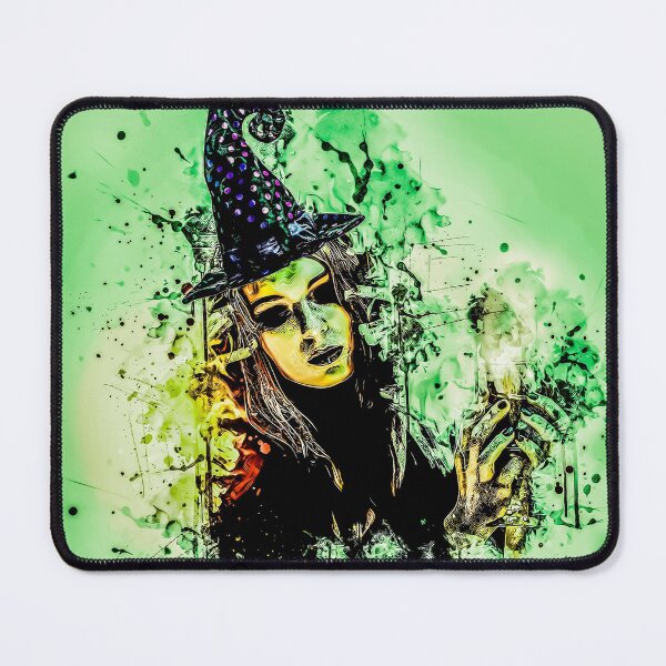 Item preview, Halloween Witch Painting/Emerald Witch designed and sold by Designs By YL.