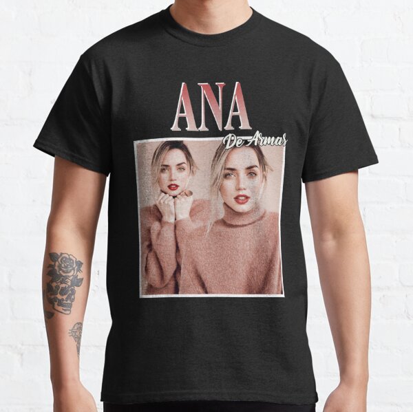 Ana de Armas T-Shirt Poster by Duong Dam - Pixels