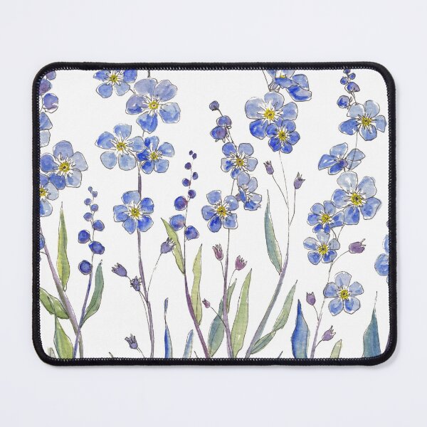 Item preview, Blue Forget Me Not Blooms designed and sold by JRoseDesign.
