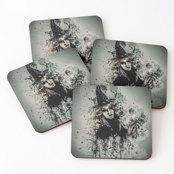 Item preview, Halloween Witch Painting/Dark Magic Witch designed and sold by Designs By YL.