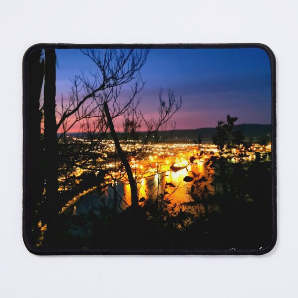 Item preview, SUNRISE BLUE PINK LIGHTS designed and sold by Steffi August.