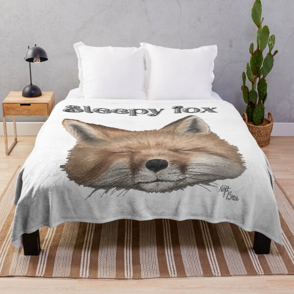 Item preview, Sleepy fox - fox lover t-shirt designed and sold by NathBros.