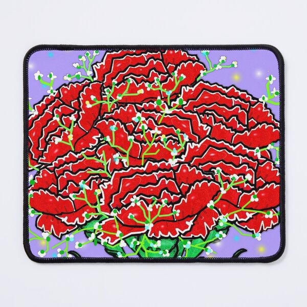 Item preview, Floral pattern : Carnations designed and sold by Shirley cute art .