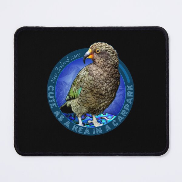 Item preview, CUTE AS A KEA NEW ZEALAND designed and sold by Madjack Tees Kiwi SuperStore.