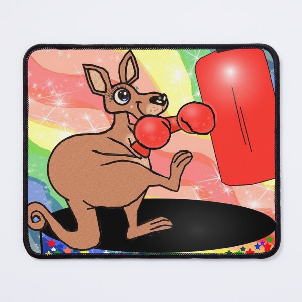 Item preview, Animal - kangaroo - Practice boxing  designed and sold by Shirley cute art .