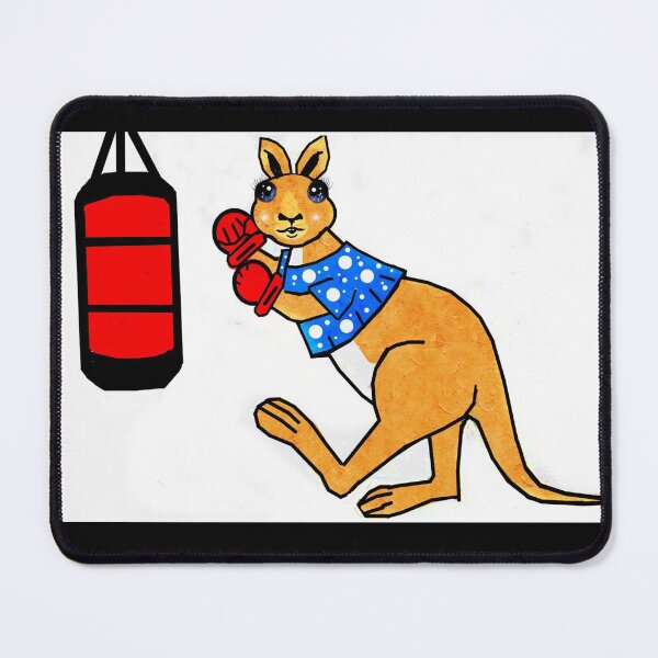 Item preview, Animal - Kangaroo - Practice boxing  designed and sold by Shirley cute art .