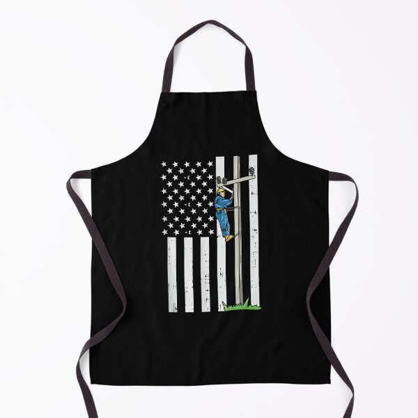 Item preview, Lineman American Flag designed and sold by beata155.