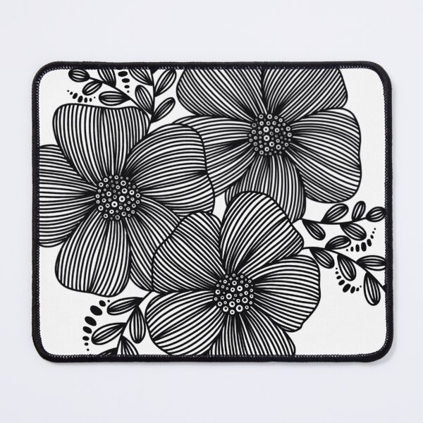 Item preview, Line drawing flower design designed and sold by Giulia Palazzo.