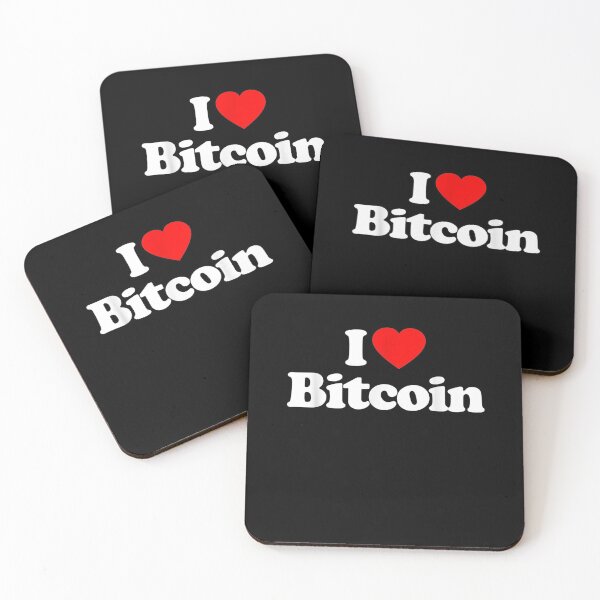 Item preview, Love Bitcoin Heart designed and sold by beata155.