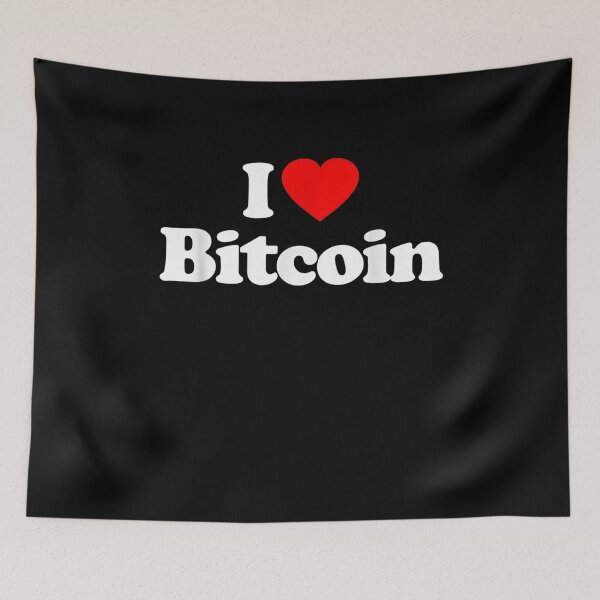 Item preview, Love Bitcoin Heart designed and sold by beata155.