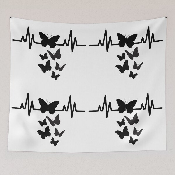 Item preview, Cute Butterfly Heartbeat For Butterfly Lovers designed and sold by IslandDrip.