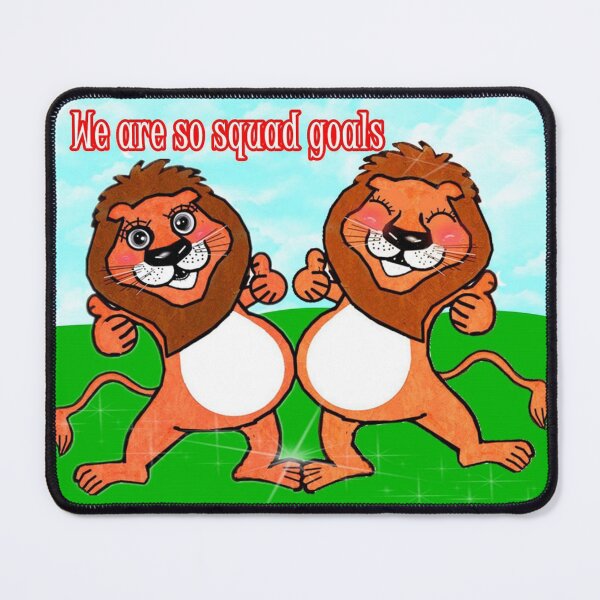 Item preview, Animal - Lions - We are so squad goals  designed and sold by Shirley cute art .