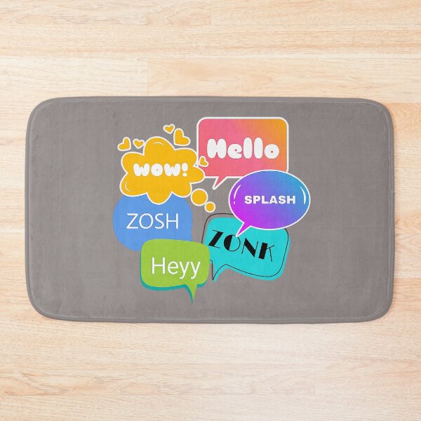 Item preview, Wow - Zosh - Hello - Splash - Heyy - Zonk designed and sold by Ninaeva.