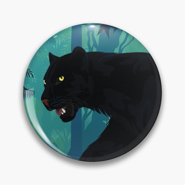 Item preview, Black Panther in a New Zealand Rainforest designed and sold by Kererū Brewing.