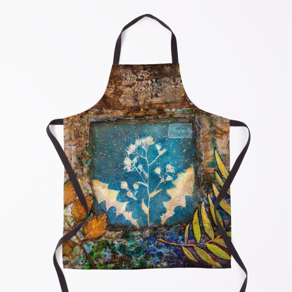 Item preview, Botanical mixed media designed and sold by Red Witch Art.