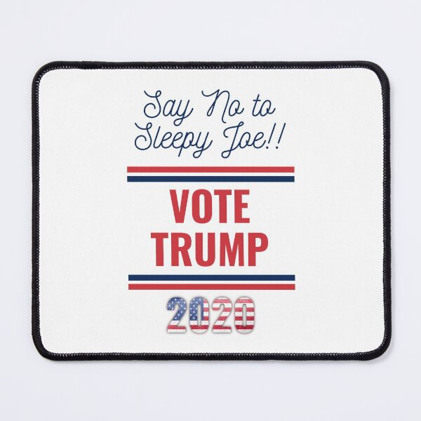 Item preview, Say No to Sleepy Joe Vote Trump 2020 (White) designed and sold by Gsallicat.