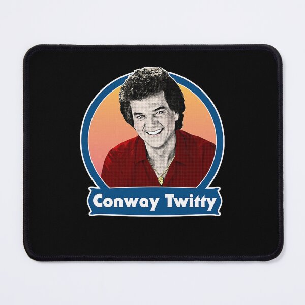 Item preview, Conway Twitty Retro 70s Style Design designed and sold by ThereseKuphal.