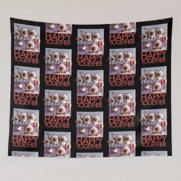 Item preview, Cool eyeball boy band performing some music DARK designed and sold by ThereseKuphal.