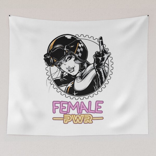 Item preview, Proud  Female Pwr Riot Grrrl Punk Folk designed and sold by GraysonReidTee.